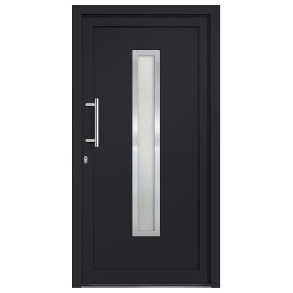 vidaXL Front Door Anthracite 98x200 cm