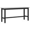 vidaXL Dining Bench 2 pcs Grey Sonoma 100 x 32.5 x 48.5 cm