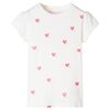 Kids'T-shirt Ecru 116