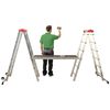 Hailo Scaffold and Ladder 1-2-3 500 Combi 324 cm Aluminium 9459-501