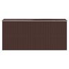 vidaXL Garden Shed Dark Brown 192x440x223 cm Galvanised Steel
