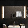 vidaXL LED Bathroom Mirror 90x50 cm