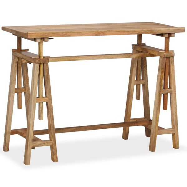 vidaXL Drafting Table Solid Mango Wood 116x50x76 cm