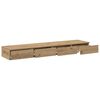 vidaXL Bed Drawers Artisan Oak 135 x 36.5 x 16.5 cm Engineered Wood