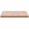 vidaXL Table Top 80x40x2.5 cm Rectangular Solid Wood Beech