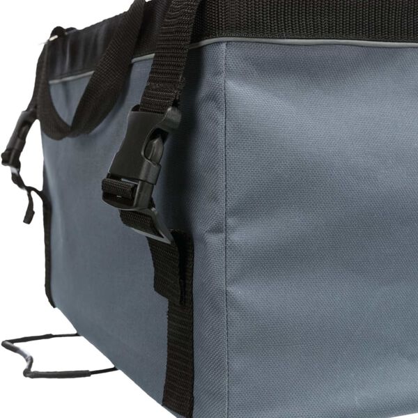 TRIXIE Front Bicycle Basket for Pets 38x25x25 cm Grey