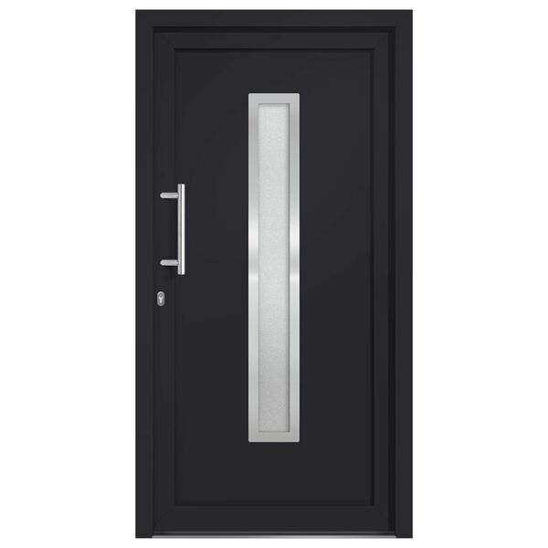 vidaXL Front Door Anthracite 98x208 cm