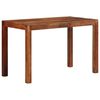 vidaXL Dining Table 120x60x76 cm Solid Wood Acacia