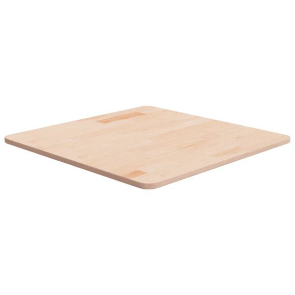 vidaXL Square Table Top 60x60x1.5 cm Untreated Solid Wood Oak