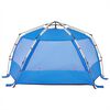 vidaXL Beach Tent 3-Person Azure Blue Quick Release Waterproof