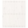 vidaXL Wall Headboard White 95.5x3x110 cm Solid Wood Pine