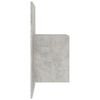 vidaXL Wall-mounted Bedside Cabinets 2 pcs Concrete Grey