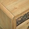 vidaXL Bedside Cabinet Brown 37x30x51 cm Wood