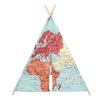 Sunny Play Tent World Map Multicolour