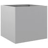 vidaXL Planter Silver 32x30x29 cm Galvanised Steel