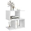 vidaXL Bedside Cabinets 2 pcs White 50x30x51.5 cm Engineered Wood