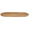 vidaXL Table Top 80x40x3.8 cm Oval Solid Wood Mango