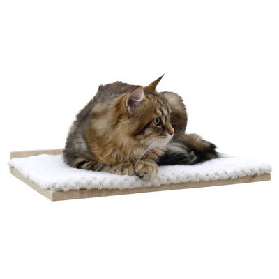 Kerbl Cat Climbing Wall Alps 52x14x33 cm Nature and White