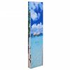 vidaXL Folding Room Divider 160x170 cm Beach