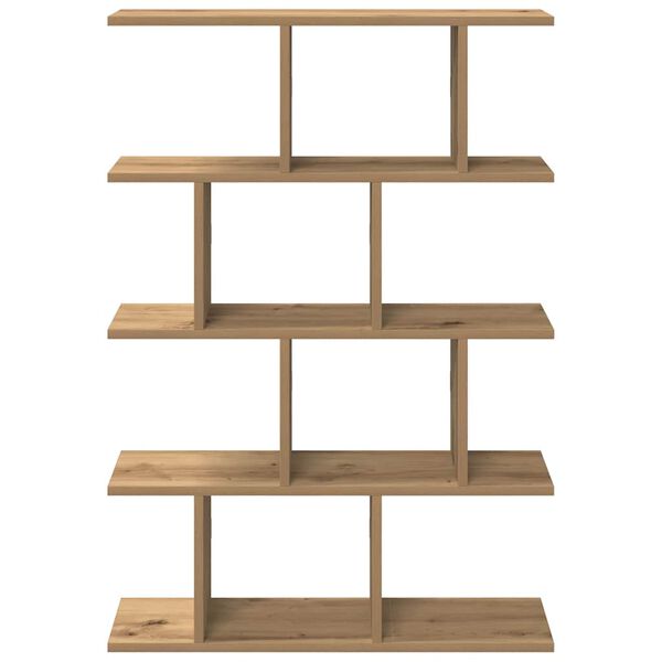 vidaXL Wall Cube Shelf 12 Compartments Artisian Oak Engineered Wood