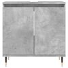 vidaXL 3 Piece Bathroom Cabinet Set Concrete Grey Engineered Wood
