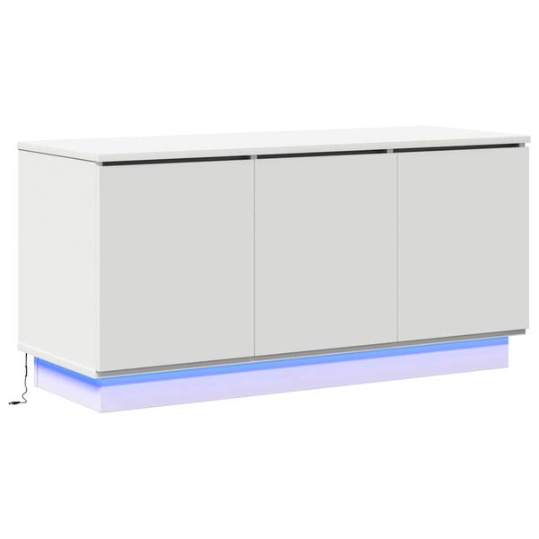 vidaXL TV Cabinet White 100 x 38 x 49 cm Engineered Wood