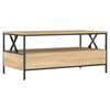 vidaXL Coffee Table Sonoma Oak 100x51x45 cm Engineered Wood