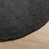 vidaXL Shaggy Rug PAMPLONA High Pile Modern Anthracite &Oslash; 80 cm