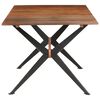 vidaXL Dining Table 180x90x76 cm Solid Mango Wood