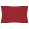 vidaXL Sunshade Sail Oxford Fabric Rectangular 2,5x5 m Red