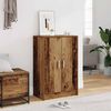 vidaXL Shoe Cabinet Old Wood 60x35x92 cm Engineered Wood