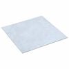 vidaXL Self-adhesive Flooring Planks White Marble 30.5 x 30.5 cm