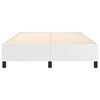 vidaXL Box Spring Bed Frame White Double Faux Leather (UK/IE/FI/NO only)