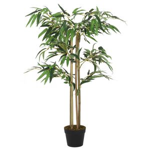 vidaXL Artificial Bamboo Tree 380 Leaves 80 cm Green