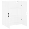 vidaXL Wall Mounted Cabinet White 69.5x34x90 cm