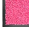vidaXL Doormat Washable Pink 60x180 cm