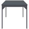 vidaXL Patio Table Anthracite 180 x 80 x 74 cm Powder-Coated Steel
