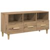 vidaXL TV Cabinet 102 x 36 x 50 cm Artisian Oak Engineered Wood