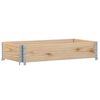vidaXL Garden Planter 100x50 cm Solid Pine Wood