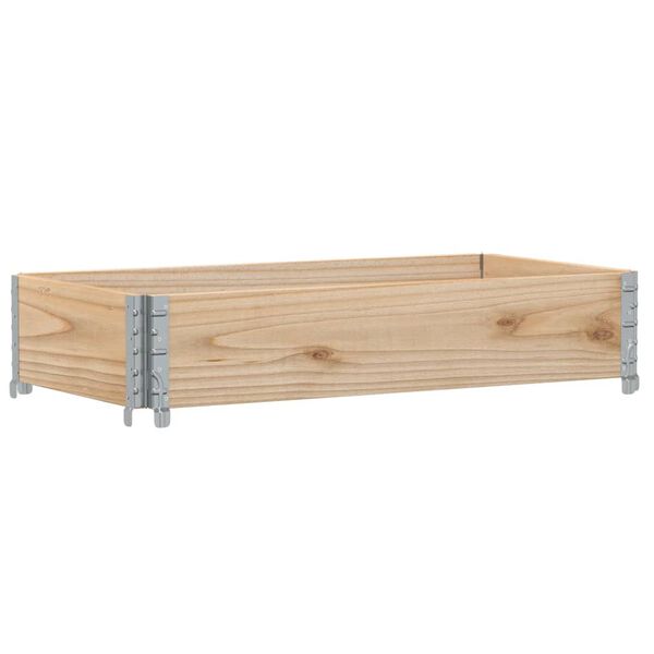 vidaXL Garden Planter 100x50 cm Solid Pine Wood