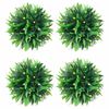 vidaXL Artificial Boxwood Ball | Green | Polyethylene | Small | Solar