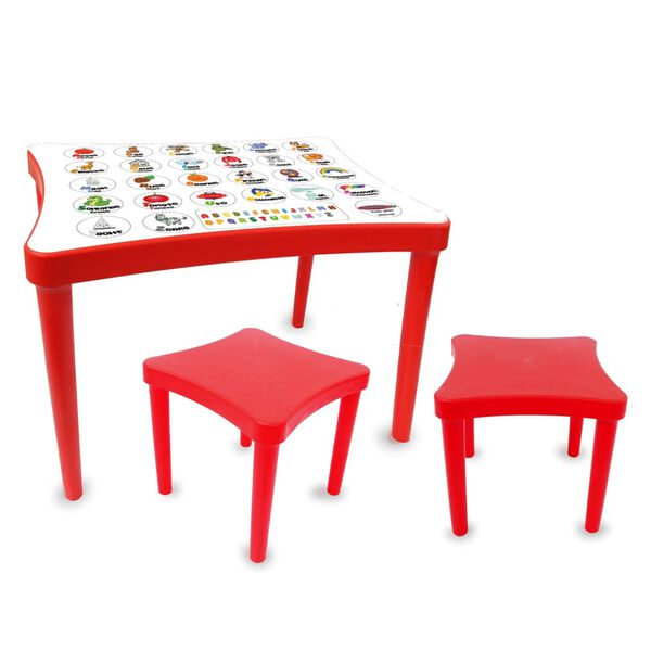 JAMARA 3 Piece Children's Seat Group Easy Learning Red