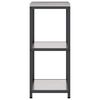 vidaXL Kitchen Storage with Shelf Silver 40 x 50 x 92 cm Steel