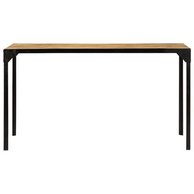 vidaXL Dining Table 140x80x76 cm Solid Mango Wood