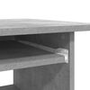 vidaXL Desk Concrete Grey 80x45x74 cm Engineered Wood
