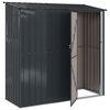 vidaXL Garden Sheds Anthracite 203 x 85.5 x 200 cm Metal
