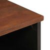 vidaXL Bedside Cabinet 2 pcs Brown 40 x 33 x 46 cm Solid Acacia wood