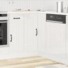 vidaXL Kitchen Corner Base Cabinet Kalmar High Gloss White Engineered Wood