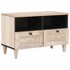 vidaXL TV Units with Drawer White 70 x 33 x 46 cm Engineered wood