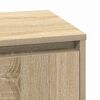 vidaXL Bedside Cabinet Sonoma Oak 39 x 34.5 x 50 cm Engineered wood